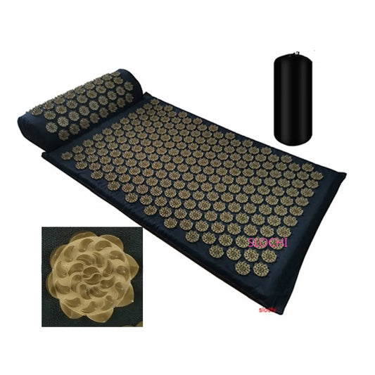 Acupressure Massage Mat - Relieve Stress, Back and Body Pain